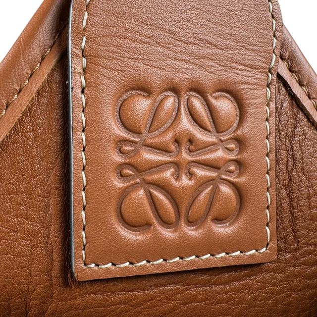 LOEWE ショルダーバッグ ホワイト/ブラウン LOEWE ロエベ バルーン