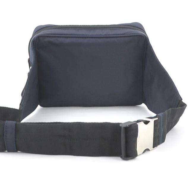 PRADA プラダ ウエストバッグ ボディバッグ ネイビー 14066 ユニ