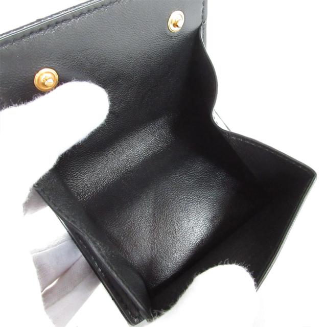 【美中古】サンローラン　三つ折り財布　コンパクト　ウォレット 美中古】サンローラン 三つ折り財布 コンパクト ウォレット サン