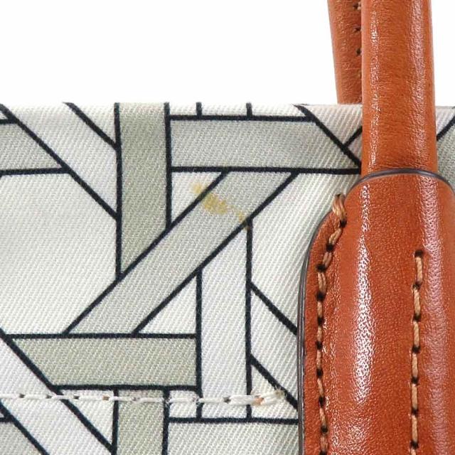 Tory Burch トリーバーチ ハンドバッグ ショルダーバッグ ホワイト系×ブラウン 14056 レディース【中古】 56092a Tory Burch トリーバーチ ハンドバッグ ショルダーバッグ ホワイト系