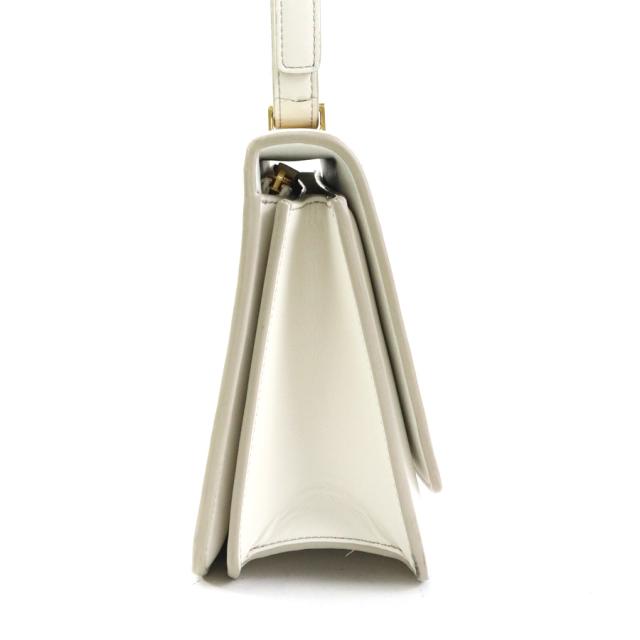 BOTTEGAVENETA ボッテガヴェネタ ザ クラシック ショルダーバッグ ホワイト 14056 レディース【中古】 56095a BOTTEGAVENETA ボッテガヴェネタ ザ クラシック ショルダーバッグ