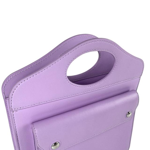 BURBERRY バーバリー ハンドバッグ ショルダーバッグ パープル 14064