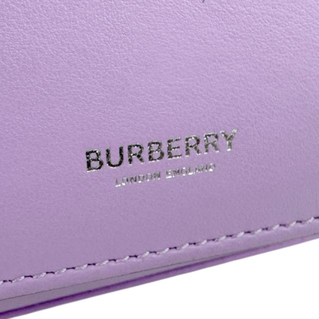 BURBERRY バーバリー ハンドバッグ ショルダーバッグ パープル 14064