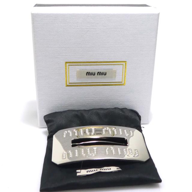 ミュウミュウ miu miu ヘアピン/バレッタ箱付き ミュウミュウ miu miu ヘアピン/バレッタ箱付き