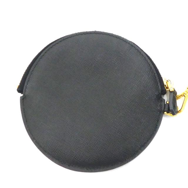 PRADA プラダ 1M1443 コインケース ポーチ ブラック 14054 ユニ