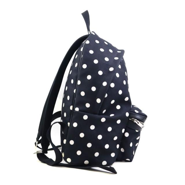 SAINT LAURENT サンローラン 435988 リュック ブラック×ホワイト 14054 ユニセックス【中古】 56122g SAINT LAURENT サンローラン 435988 リュック ブラック×ホワイト 14054