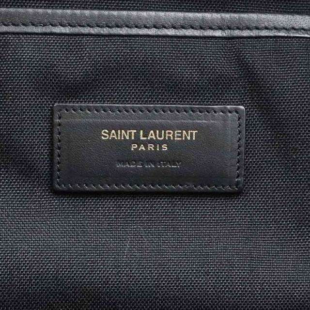 SAINT LAURENT サンローラン 435988 リュック ブラック×ホワイト 14054
