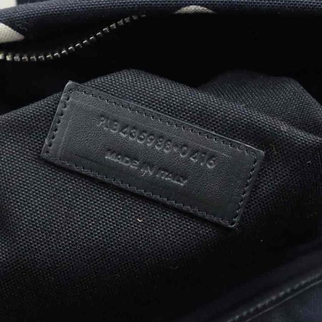 SAINT LAURENT サンローラン 435988 リュック ブラック×ホワイト 14054