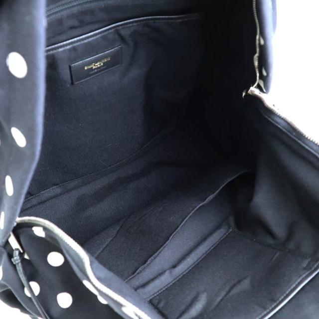 SAINT LAURENT サンローラン 435988 リュック ブラック×ホワイト 14054