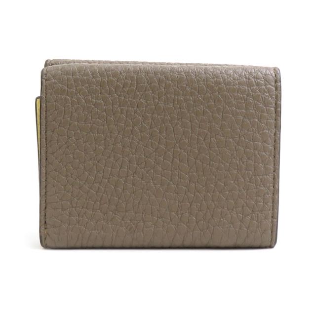 FENDI フェンディ 7M0280-AGQZ 三つ折り財布 カーキブラウン 14057 レディース【中古】 56128k FENDI フェンディ 7M0280-AGQZ 三つ折り財布 カーキブラウン 14057