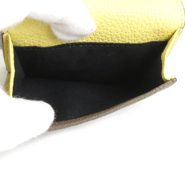 FENDI フェンディ 7M0280-AGQZ 三つ折り財布 カーキブラウン 14057