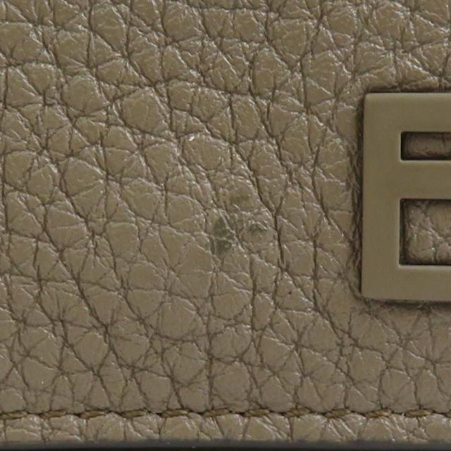FENDI フェンディ 7M0280-AGQZ 三つ折り財布 カーキブラウン 14057 レディース【中古】 56128k FENDI フェンディ 7M0280-AGQZ 三つ折り財布 カーキブラウン 14057