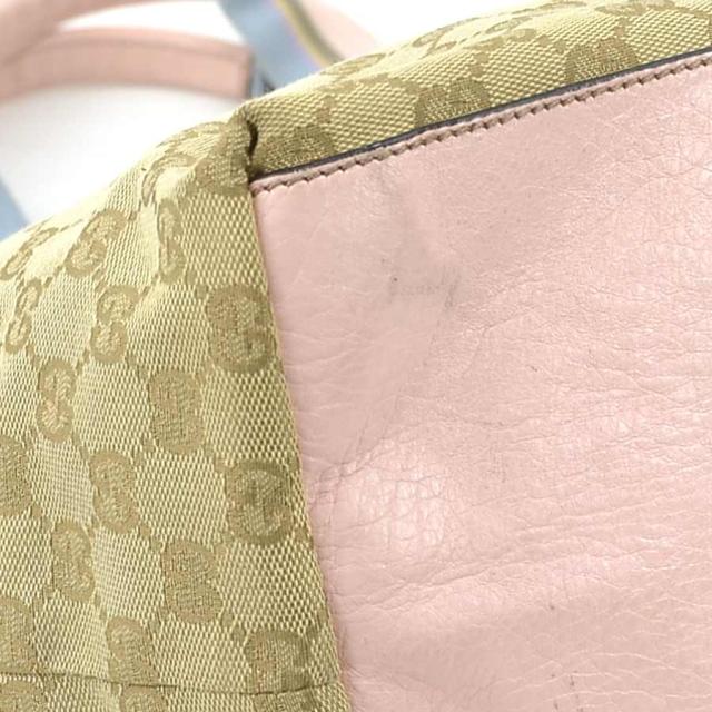 GUCCI グッチ 131230 ショルダーバッグ トートバッグ ベージュ/ピンク