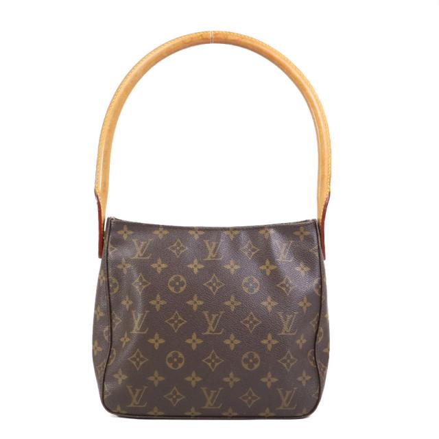 LOUIS VUITTON ルイ ヴィトン ルーピングMM モノグラム M51980 ショルダーバッグ ブラウン 14057 レディース【中古】 e60396a LOUIS VUITTON ルイ ヴィトン ルーピングMM モノグラム M51980