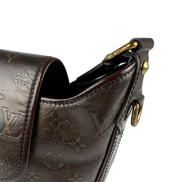 LOUIS VUITTON ルイ ヴィトン セルジャンPM モノグラムブロンス M95463