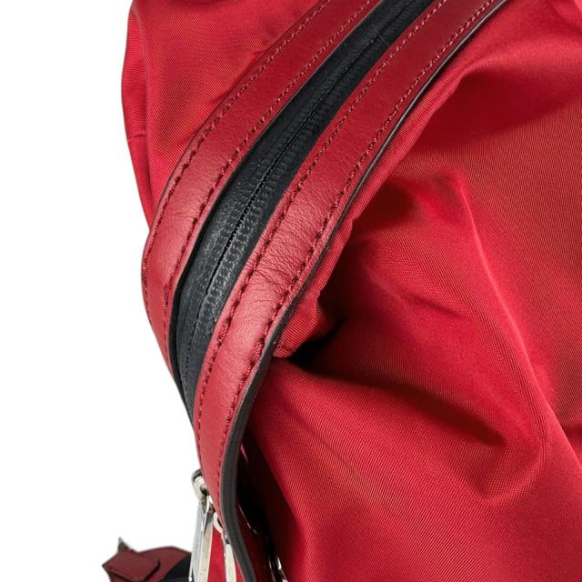 FENDI フェンディ 7VZ035-6C1 リュック レッド×イエロー×ブルー 14060