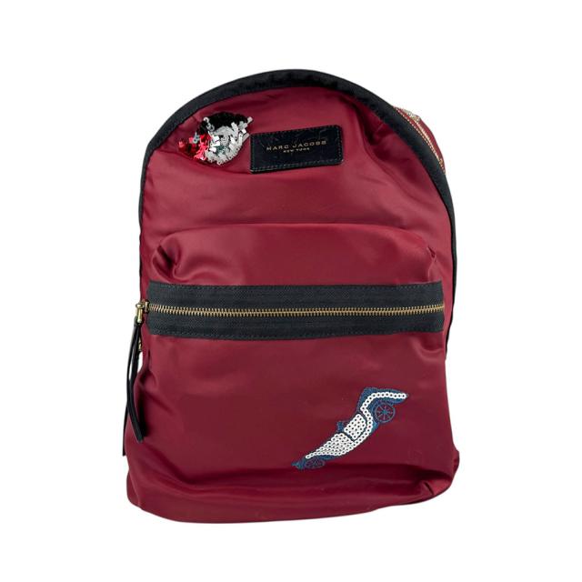 MARC JACOBS マークジェイコブス リュック バーガンディ/マルチカラー 14070 レディース【中古】 z5300