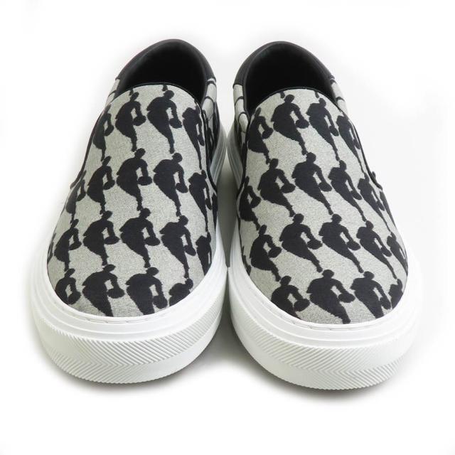 LOUIS VUITTON ルイ ヴィトン ×NBA スリッポン スニーカー グレー