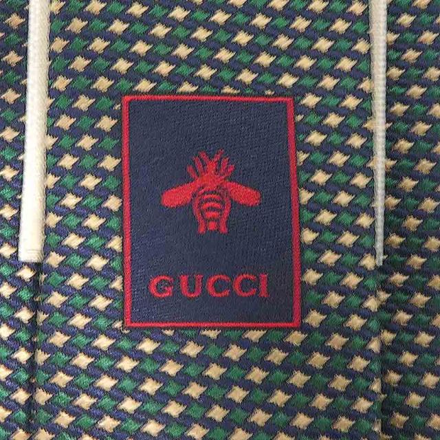 GUCCI グッチ ネクタイ グリーン系 14065 メンズ【中古】 56169a