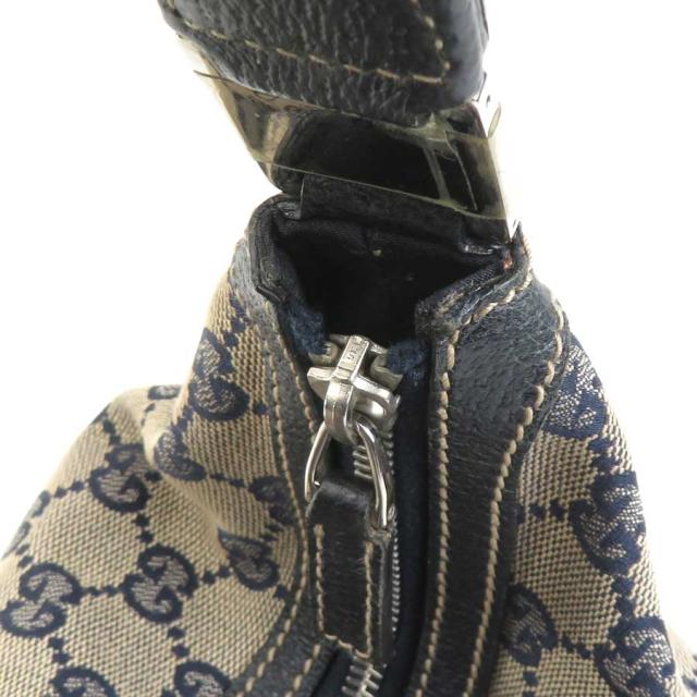 GUCCI グッチ 146243 ショルダーバッグ ネイビー/ベージュ/レッド