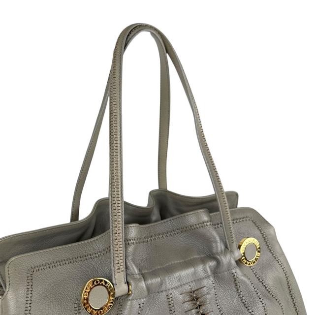 BVLGARI ブルガリ ショルダーバッグ グレー 14055 レディース【中古】 z5396 BVLGARI ブルガリ ショルダーバッグ グレー 14055 レディース【中古