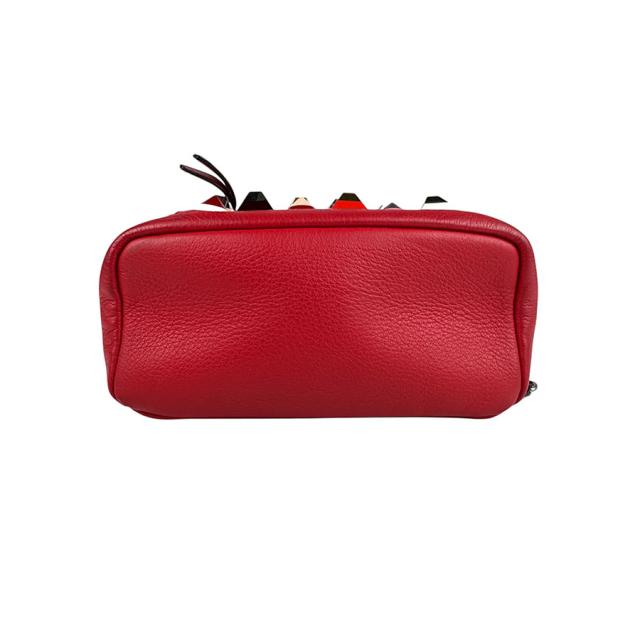 FENDI フェンディ マルチスタッズ 8BZ038.9DF リュック レッド/マルチ