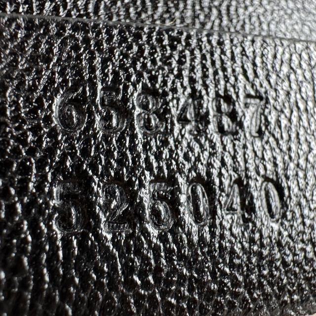 GUCCI グッチ 658487 ショルダーバッグ ブラック×ブラウン 14054