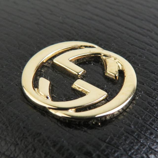 GUCCI グッチ インターロッキングG 309702 長財布 ブラック 14054 ユニセックス【中古】 h31192a GUCCI グッチ インターロッキングG 309702 長財布 ブラック 14054 ユニ