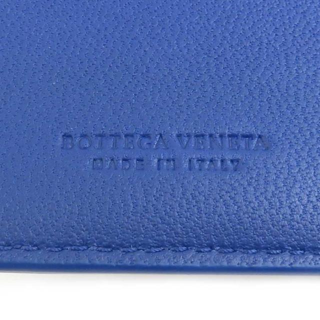 BOTTEGAVENETA ボッテガヴェネタ イントレチャート 二つ折り財布 ブルー 14067 ユニセックス【中古】 h31194a BOTTEGAVENETA ボッテガヴェネタ イントレチャート 二つ折り財布