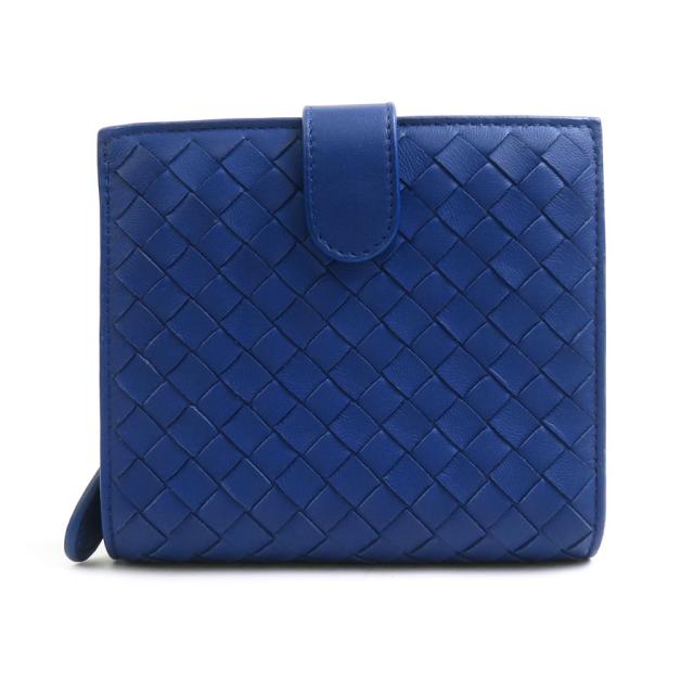 BOTTEGA VENETA 三つ折り財布 青 BOTTEGA VENETA 並行輸入 ボッテガヴェネタ 3つ折り財布