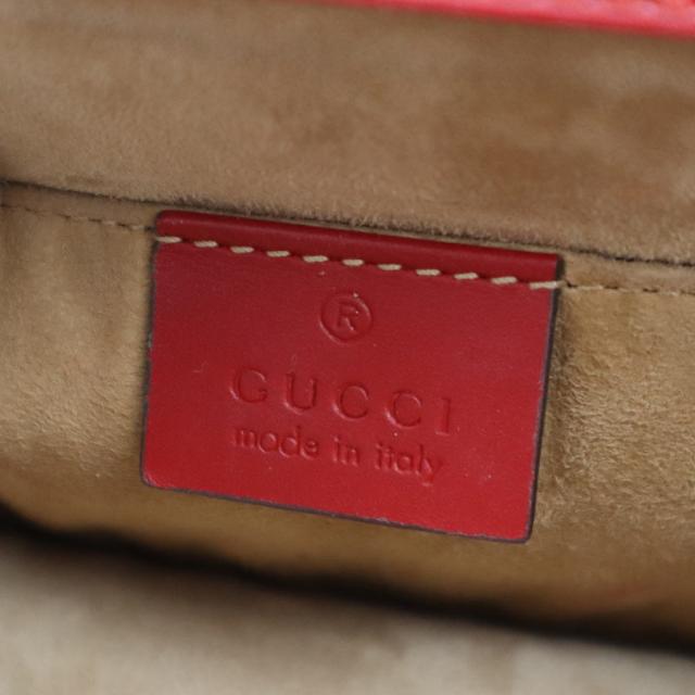 GUCCI グッチ シルヴィ 431666 ショルダーバッグ レッド 14060