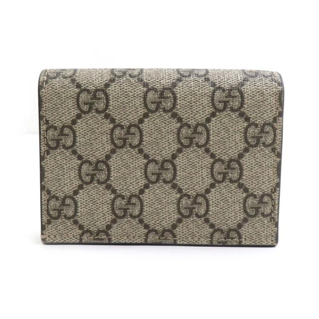 GUCCI グッチ 658610 二つ折り財布 ブラック×ブラウン 14054 ユニ