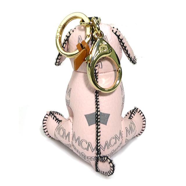MCM エム シー エム ドッグ 犬 チャーム ピンク 14061 ユニセックス