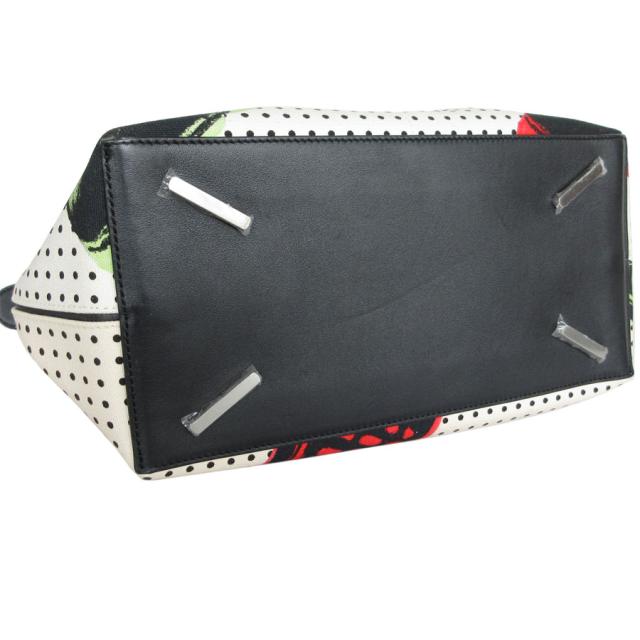 LOEWE ロエベ ハンドバッグ ショルダーバッグ アイボリー/ブラック 14059 レディース【中古】 s0643a LOEWE ロエベ ハンドバッグ ショルダーバッグ アイボリー/ブラック