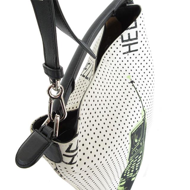 LOEWE ロエベ ハンドバッグ ショルダーバッグ アイボリー/ブラック