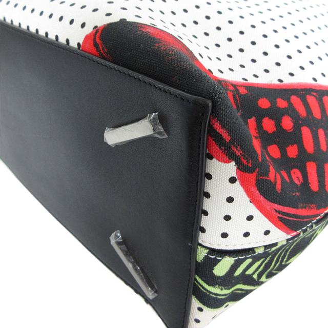 LOEWE ロエベ ハンドバッグ ショルダーバッグ アイボリー/ブラック