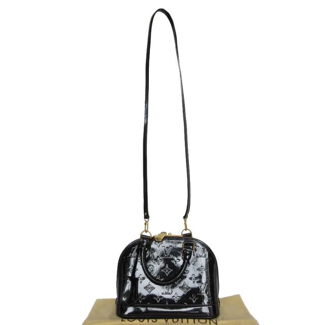 LOUIS VUITTON ルイ ヴィトン アルマBB モノグラムヴェルニ M90063