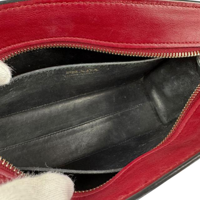 PRADA プラダ ショルダーバッグ レッド 14060 レディース【中古】 z5521