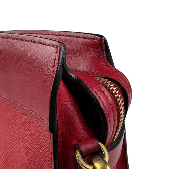 PRADA プラダ ショルダーバッグ レッド 14060 レディース【中古】 z5521