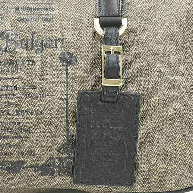 BVLGARI ブルガリ ハンドバッグ ブラウン/ブラック 14057 レディース