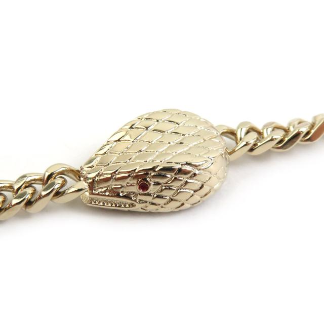 BVLGARI ブルガリ セルペンティ ポーチ ショルダーポーチ レッド 14060