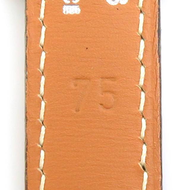 HERMES エルメス リバーシブル ベルト ブラウン系 14057 ユニセックス