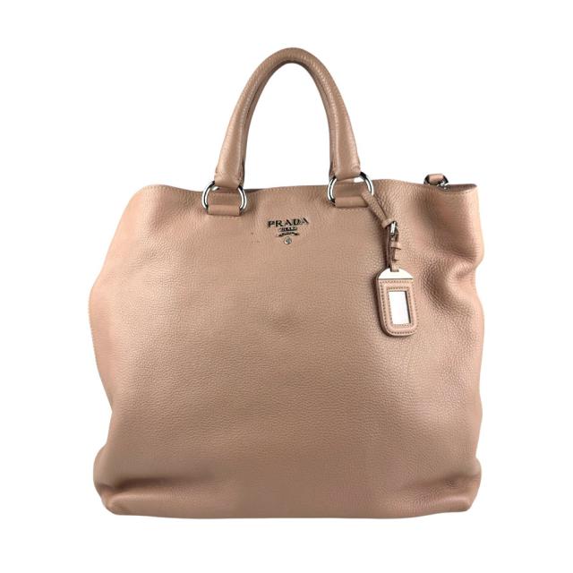 PRADA プラダ ハンドバッグ ショルダーバッグ ピンクベージュ