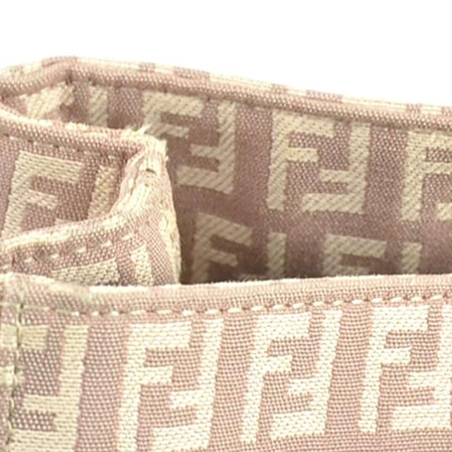 FENDI フェンディ ズッキーノ 2111.8BH133 ハンドバッグ ピンクベージュ 14061 レディース【中古】 e60473a