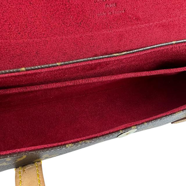 LOUIS VUITTON ルイ ヴィトン ソナチネ M51902 ハンドバッグ ブラウン