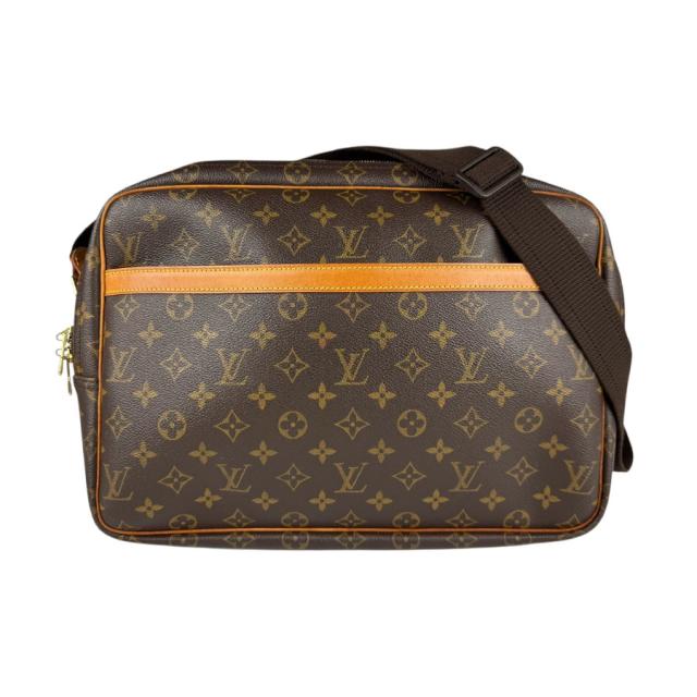 LOUIS VUITTON ルイ ヴィトン リポーターGM M45252 ショルダーバッグ ブラウン 14057 ユニセックス【中古】 z5570