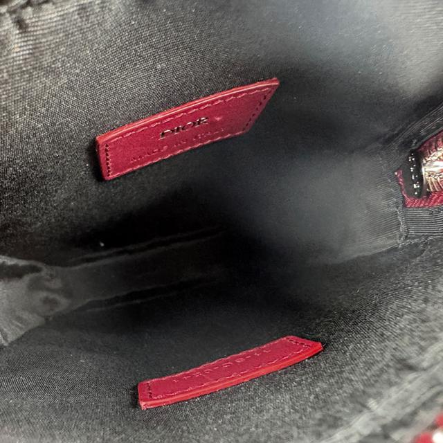 Christian Dior クリスチャンディオール ショルダーバッグ レッド