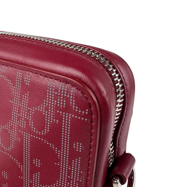 Christian Dior クリスチャンディオール ショルダーバッグ レッド 14060 ユニセックス【中古】 z5572 Christian Dior クリスチャンディオール ショルダーバッグ レッド