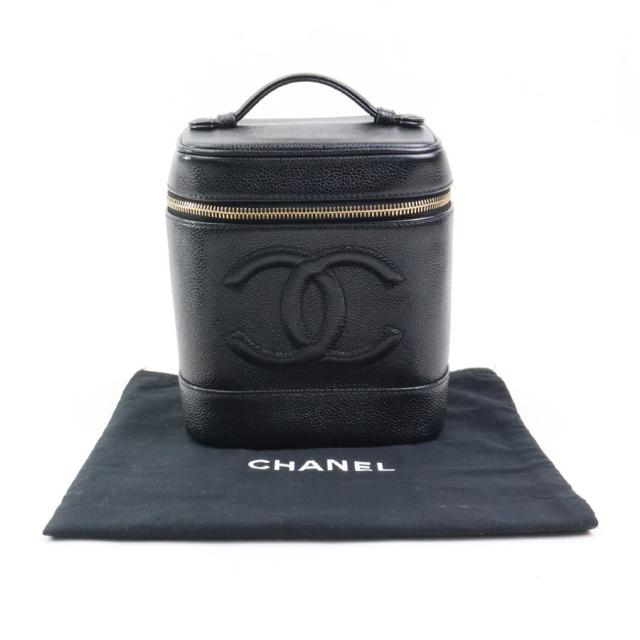 CHANEL シャネル ハンドバッグ バニティバッグ ブラック 14054