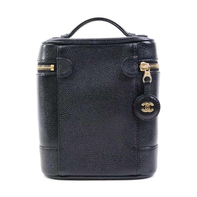 CHANEL シャネル ハンドバッグ バニティバッグ ブラック 14054 レディース【中古】 90141a CHANEL シャネル ハンドバッグ バニティバッグ ブラック 14054